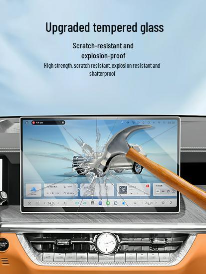 Tempered Screen Protector for 26 Tank 500 HI4Z/HI4T Models - Central Control Navigation Car Interior Decor