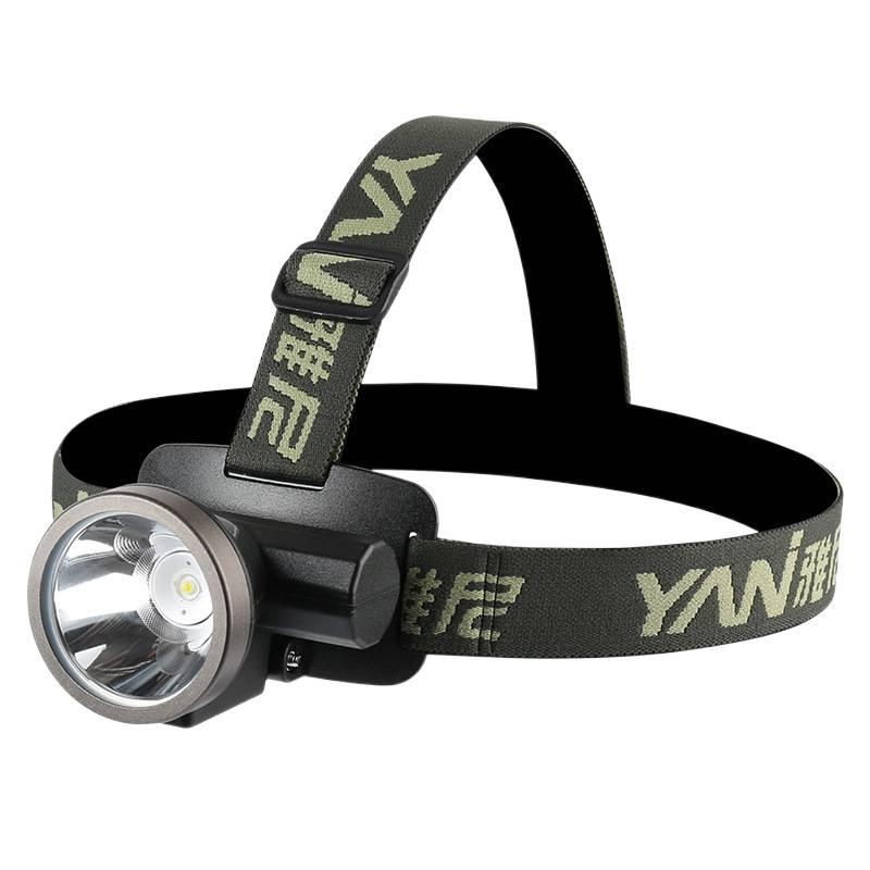 Compact Rechargeable Headlamp: Super Bright, Lightweight, Lithium Battery-Powered Flashlight for Night Fishing and Mining