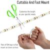 RV Flexible LED Strip Light 12V Dimmable Tape Light 16.4 Ft 600 LEDs 2000 Lumen Width 5/16” For Camper Van Motorhome Truck Trailer Interior