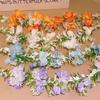 Hair Ornaments Flower Hair Hoop Simulation Flower Wreath Headband Wedding Headwear  Wedding Jewelry