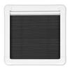 RV Window With Blackout Curtain 75° Opening Angle H500mm W500mm Cutout Push Out Window for RV Camper