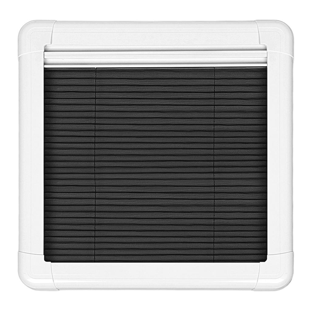 RV Window With Blackout Curtain 75° Opening Angle H500mm W500mm Cutout Push Out Window for RV Camper