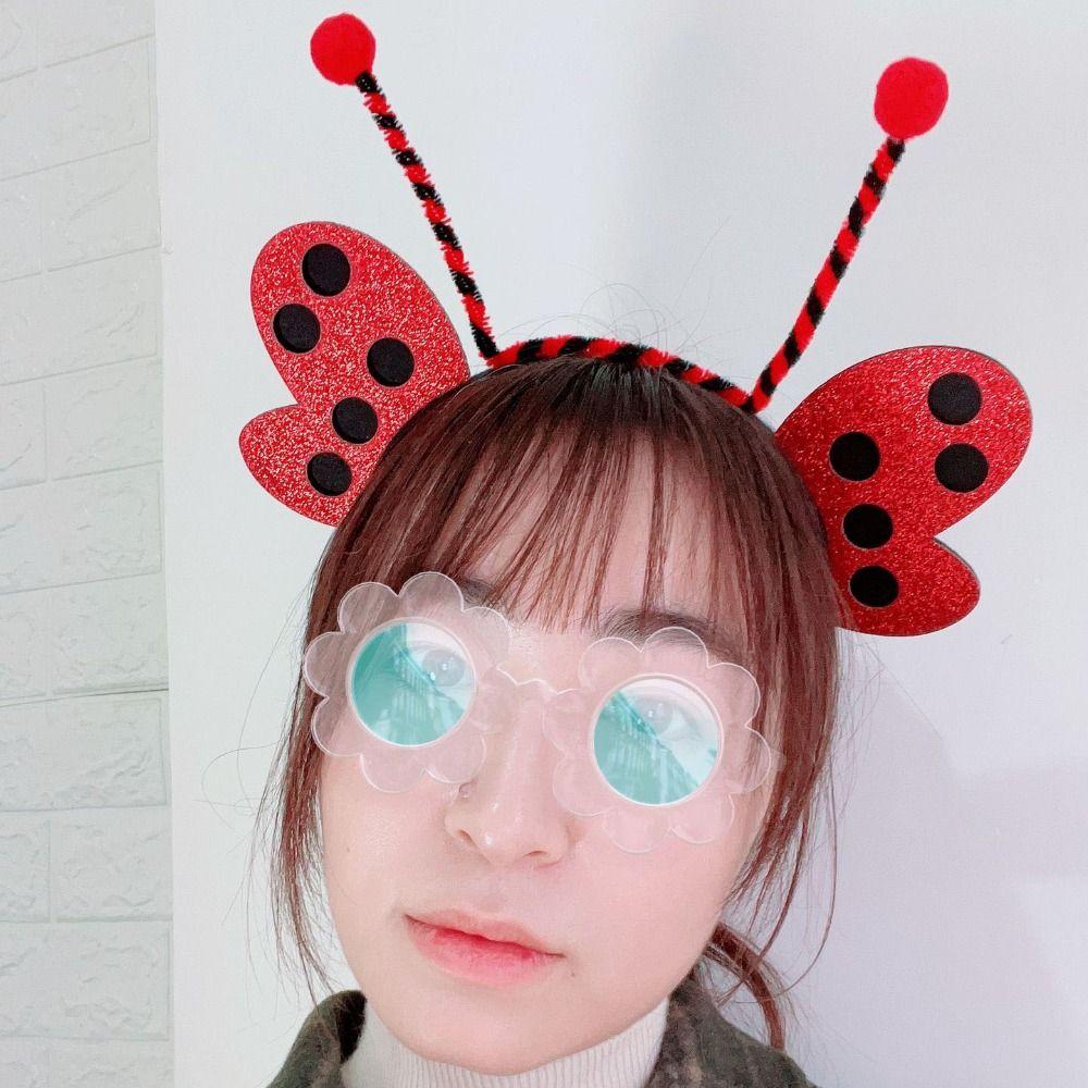 Foto Requisiten Bienen Stirnband Dekoration Schmetterling Haarreif Niedliches Halloween Haarband Frauen