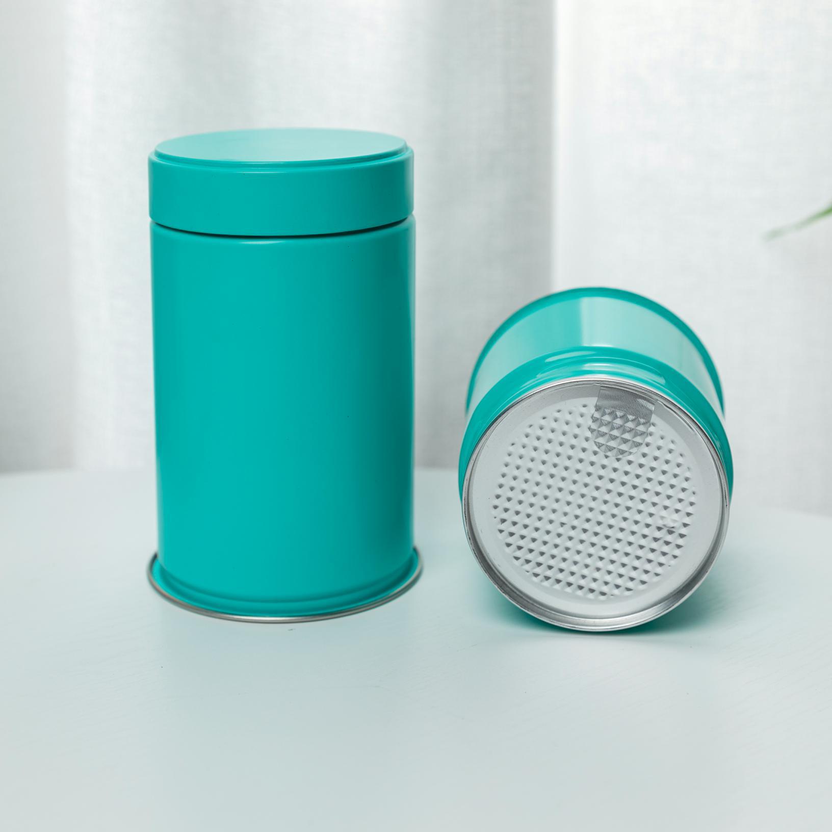 

Портативные герметичные круглые жестяные банки для чая — влагостойкие и универсальные