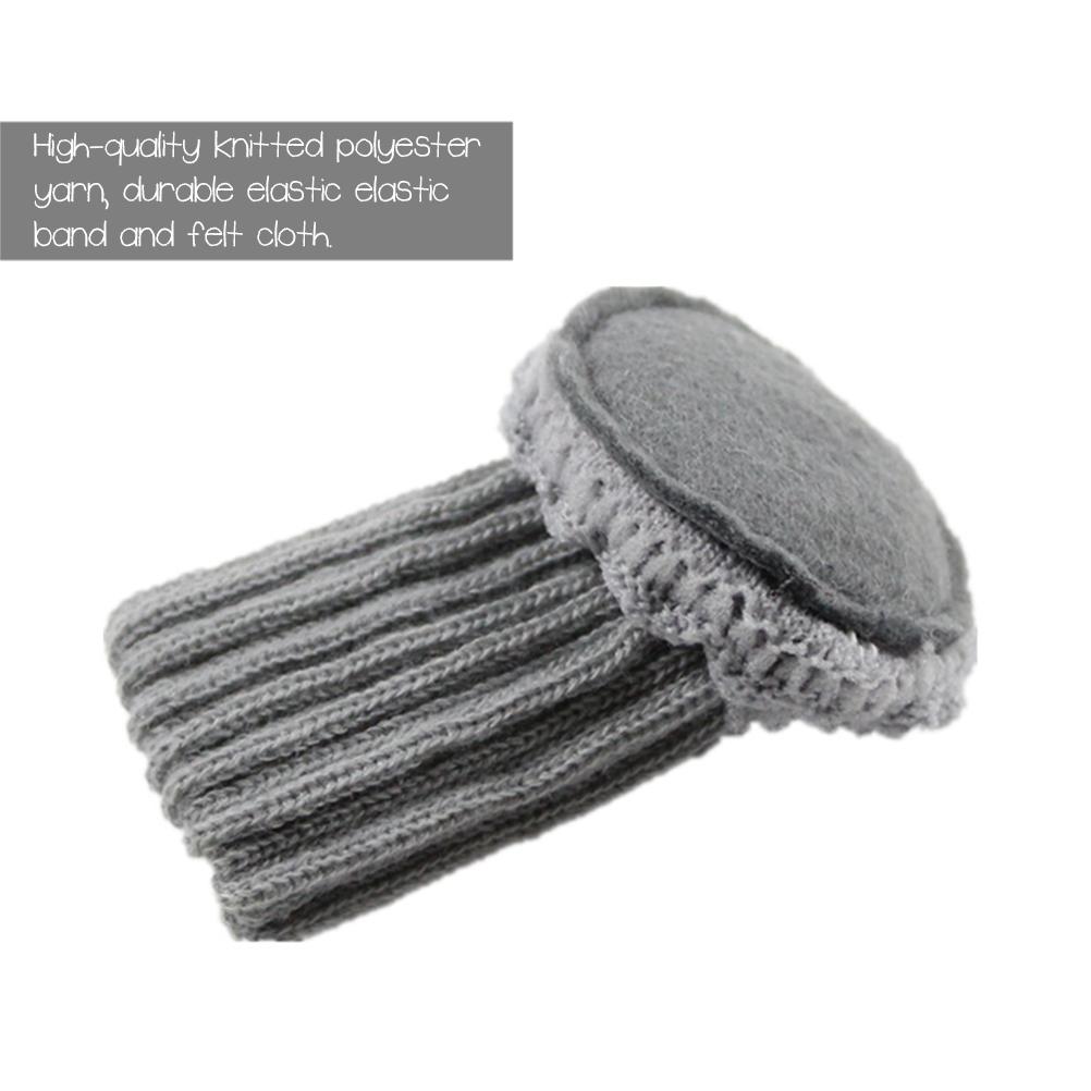 16Pcs Chair Covers High Elastic Non Slip Chair Leg Feet Covers Covers Knitting Furniture Covers