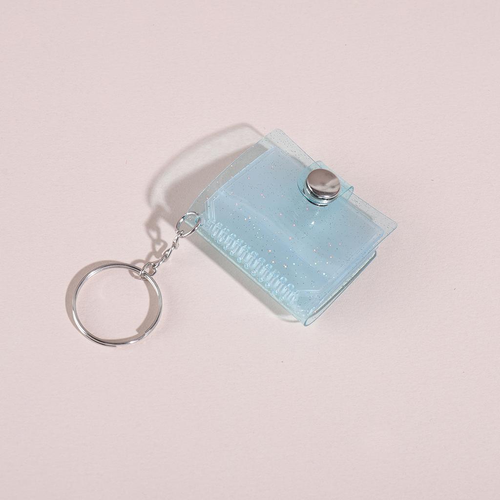 1-2 inch mini photo album binder, keychain style, pocket photo album binder, portable photo card holder, a gift for friends