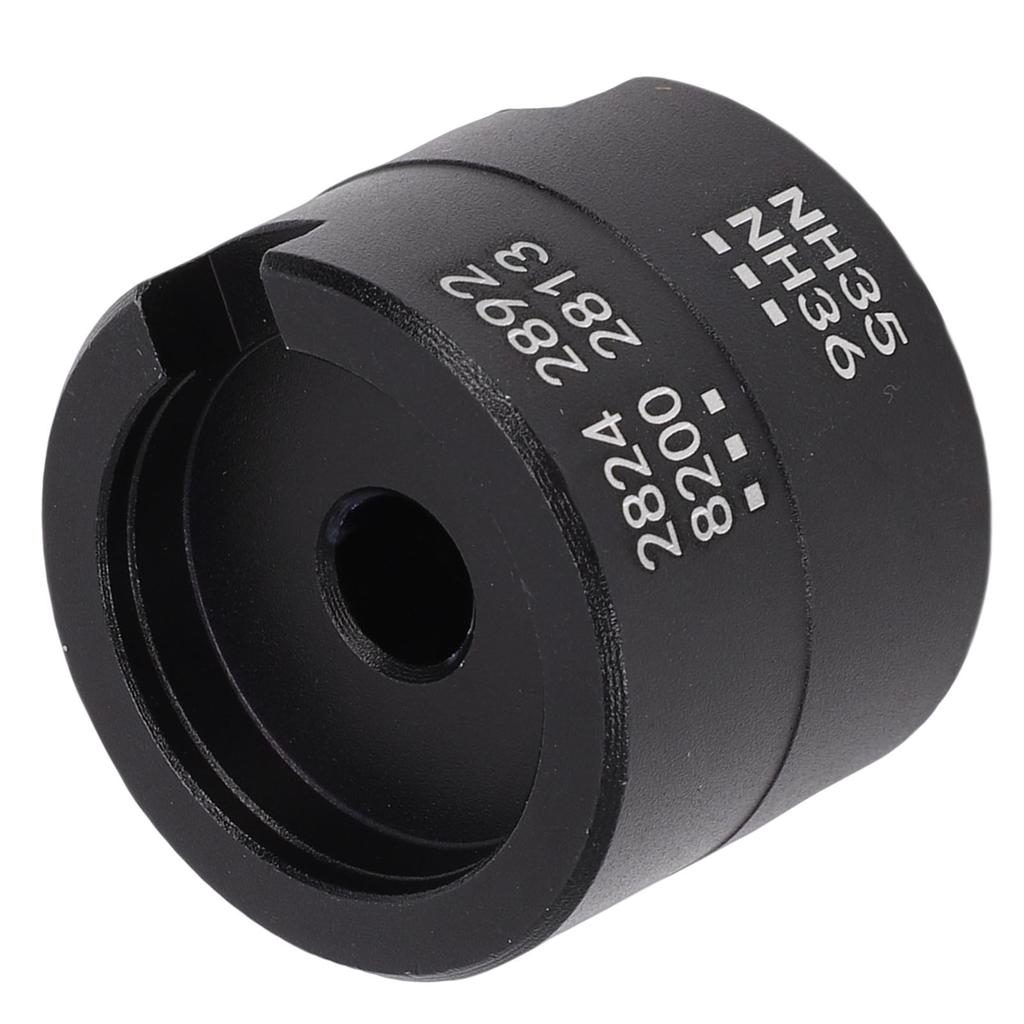 Watch Movement Holder Fit for 2824 2892 8200 2813 35 36 Movement Aluminum Alloy Watch Repair Assembly Tool Black