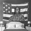 1Pc A-Asap Rocky American Flag Tapestry, Hip Hop Wall Decor, Vibrant Design For Living Room Bedroom Dorm Office, Rap Music Lover