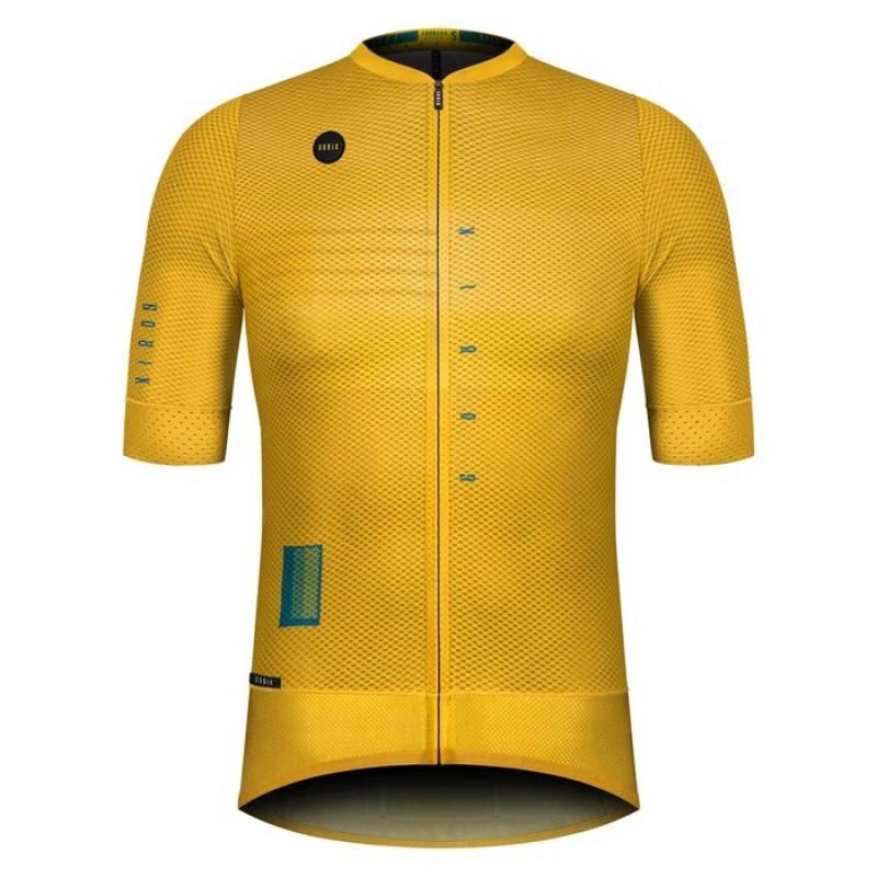 GOBIK Herren Radtrikot Kurzarm Schnelltrocknend Atmungsaktiv Fahrradhemd Rennrad MTB Fahren