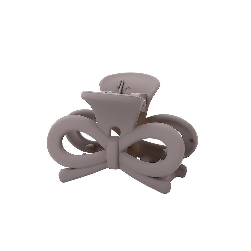 Milchkaffee Kleine Schleifenkralle - 5cm Haaraccessoire für Pferdeschwänze und Hochsteckfrisuren