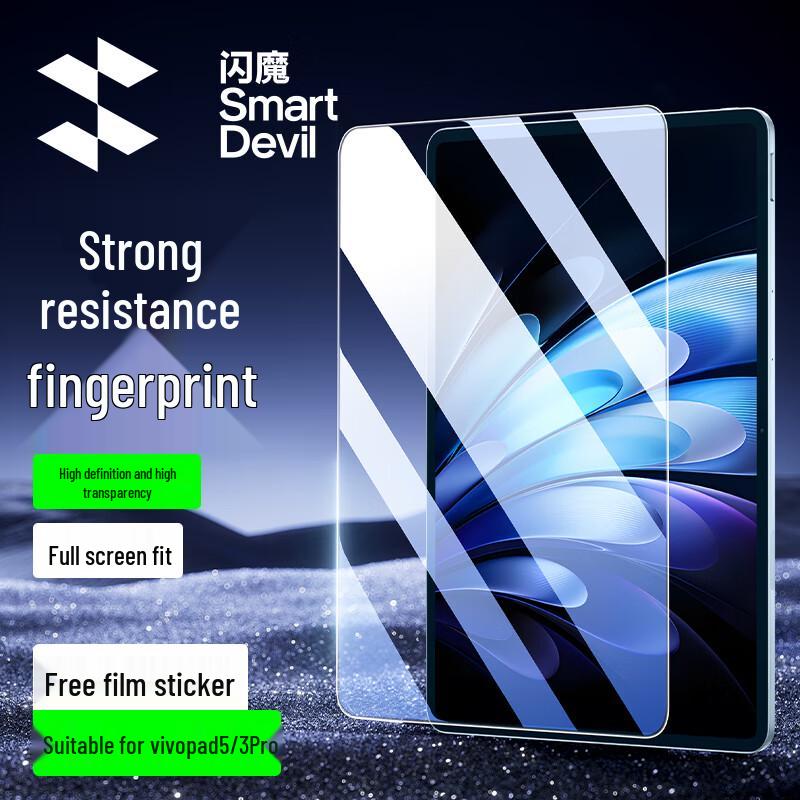 SHENMO Tempered Glass Screen Protector for Vivo Pad 3 Pro/5 Pro (13-inch)