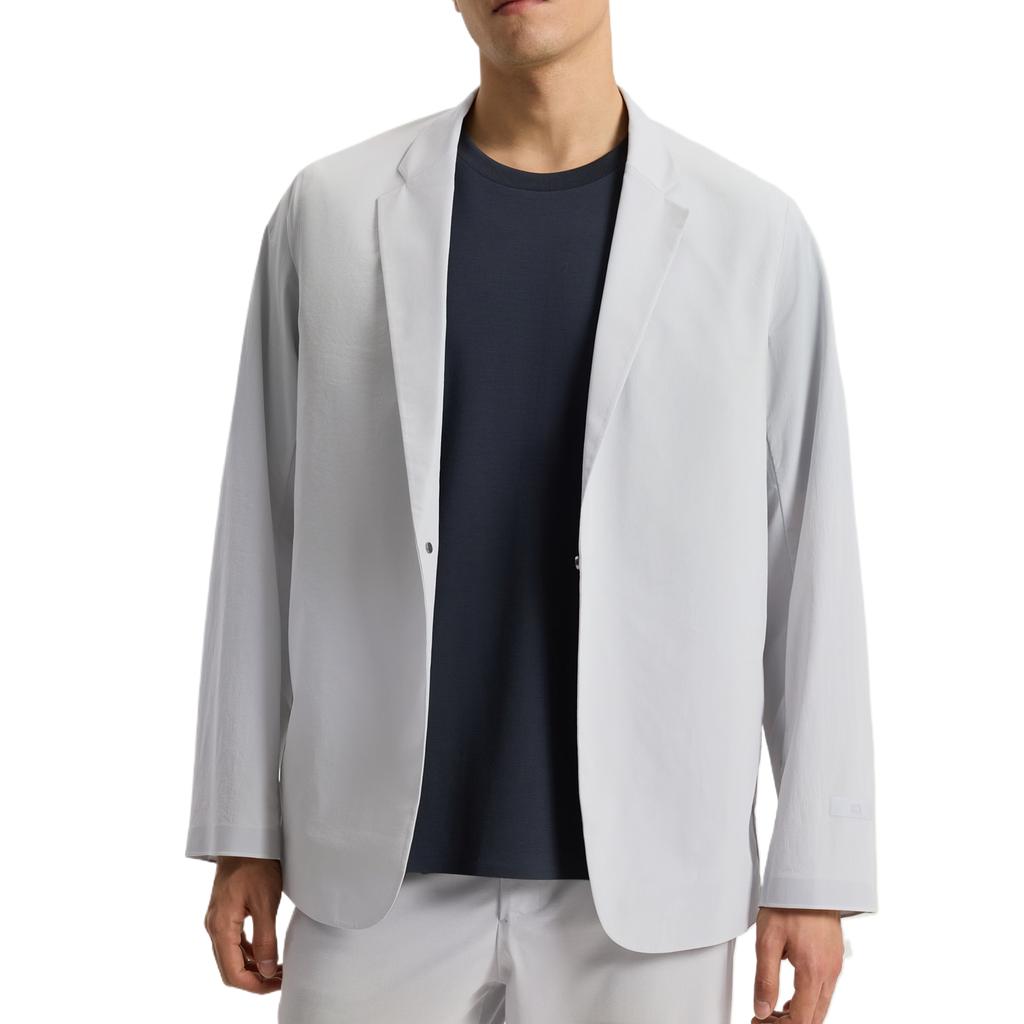 Adidas Business Suits Men's Light Gray Suit Collar Moderate KG0849
