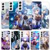 Genshin Impact Ganyu Cover Phone Case For Samsung Galaxy S26 S25 Edge S24 Ultra S23 S22 Plus S21 S20 FE Soft Fundas Shell Galaxy