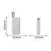 Shockproof Silicone Case Dustproof Soft Protective Case Solid Color Portable for CUKTECH CP25 20000mAh Power Bank 55W