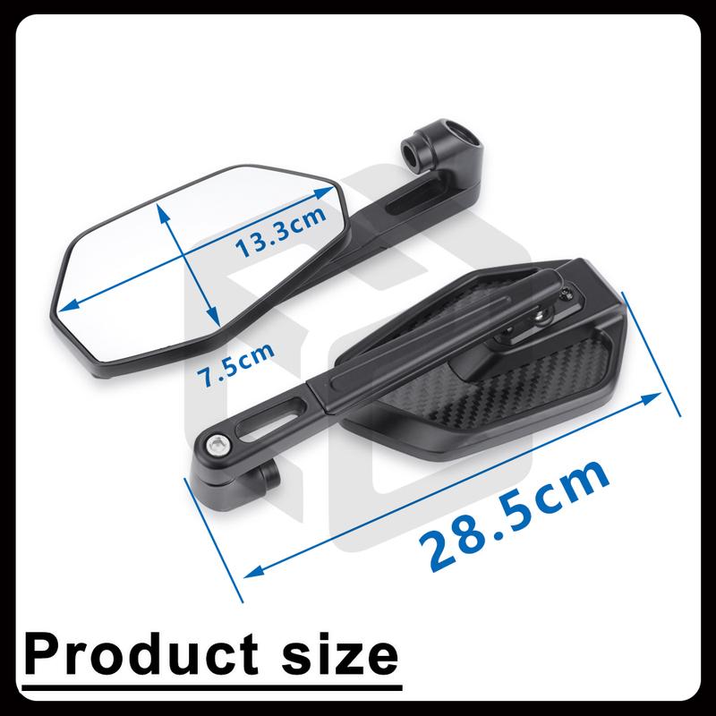 Motorcycle Rearview Mirror Carbon Fiber Espejos For SUZUKI GSX-S1000 / GT / 750S /8S /GSR-750 / GIXXER250 Motorcycle Accessories