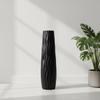 Faux Ceramic Vases 22.83" Tall Floor Vases Large Flower Vases Decorative Vases for Modern Home Decors Living Room Office