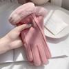 Thick Plush Gloves Soft Women Mittens Gift Winter Gloves  Girls