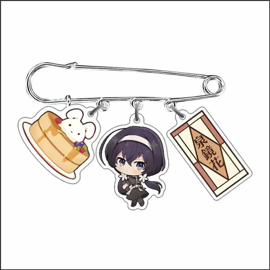 Anime BSD Wenhao Wild Dog Brosche Anstecknadel Kaffee Kuchen Serie Charaktere Dazai Osamu Anhänger Sammlung Reversnadel Kleidung Schmuck Geschenk