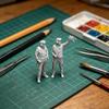 1/48 Deck Crew Figures 1:48 Scale Ground Model Not Assembled Resin