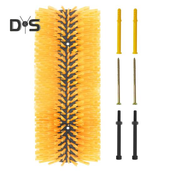 

Щетки для чесания скота, щетка для чесания коров с винтами для снятия зуда спины, щетка для чистки коз, щетка для ухода за лошадьми, свиньями, товарами для крупного рогатого скота C