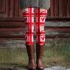 Women's Casual Fashion Outdoor Christmas Printed Slim Elastic Yoga Pants Cropped Pants