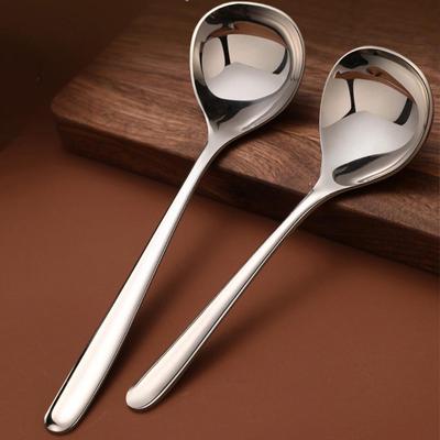 Hot Pot Kitchen Tool Stainless Steel Cooking Dining Soup Spoon Soup Ladle Dinner Scoop Tableware