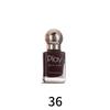 Color Nail Polish No Bake Oily Lasting Non-peelable Large Capacity Nail Care Nude Color Square Bottle 15ml