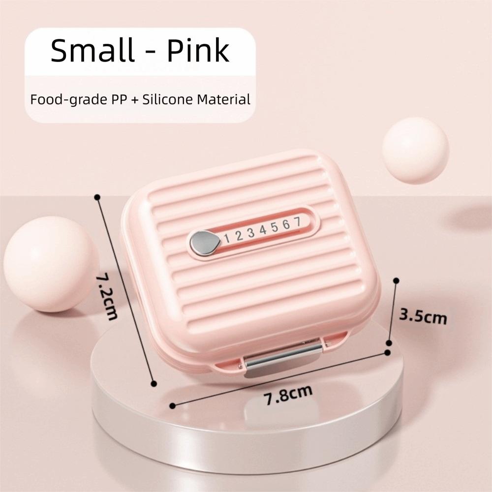 Seal Weekly Pill Box Mini 7 Compartments Vitamin Container New Pill Dispenser