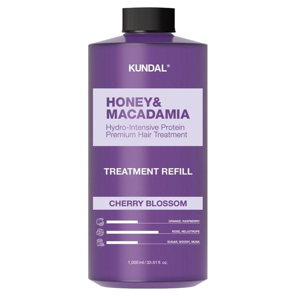 Kundal Honey & Macadamia Hair Treatment Cherry Blossom Scent 1L 1 pcs