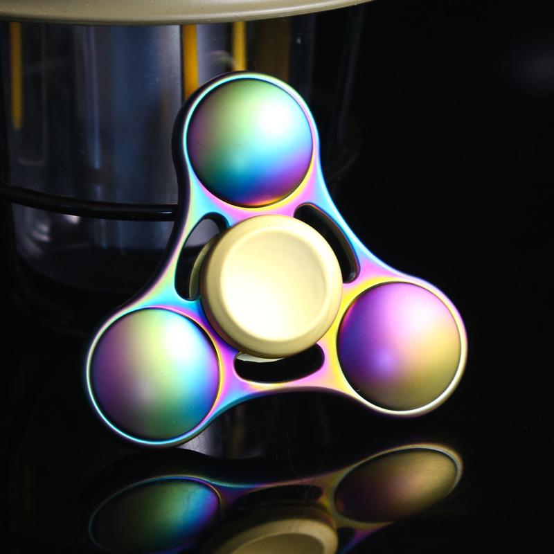 

Hand Fidget Spinner Edc Fingertip Spinning Top Tip Gyro Metal Anti Stress Relief Toy For Children Relieve Anxiety Things Gadgets
