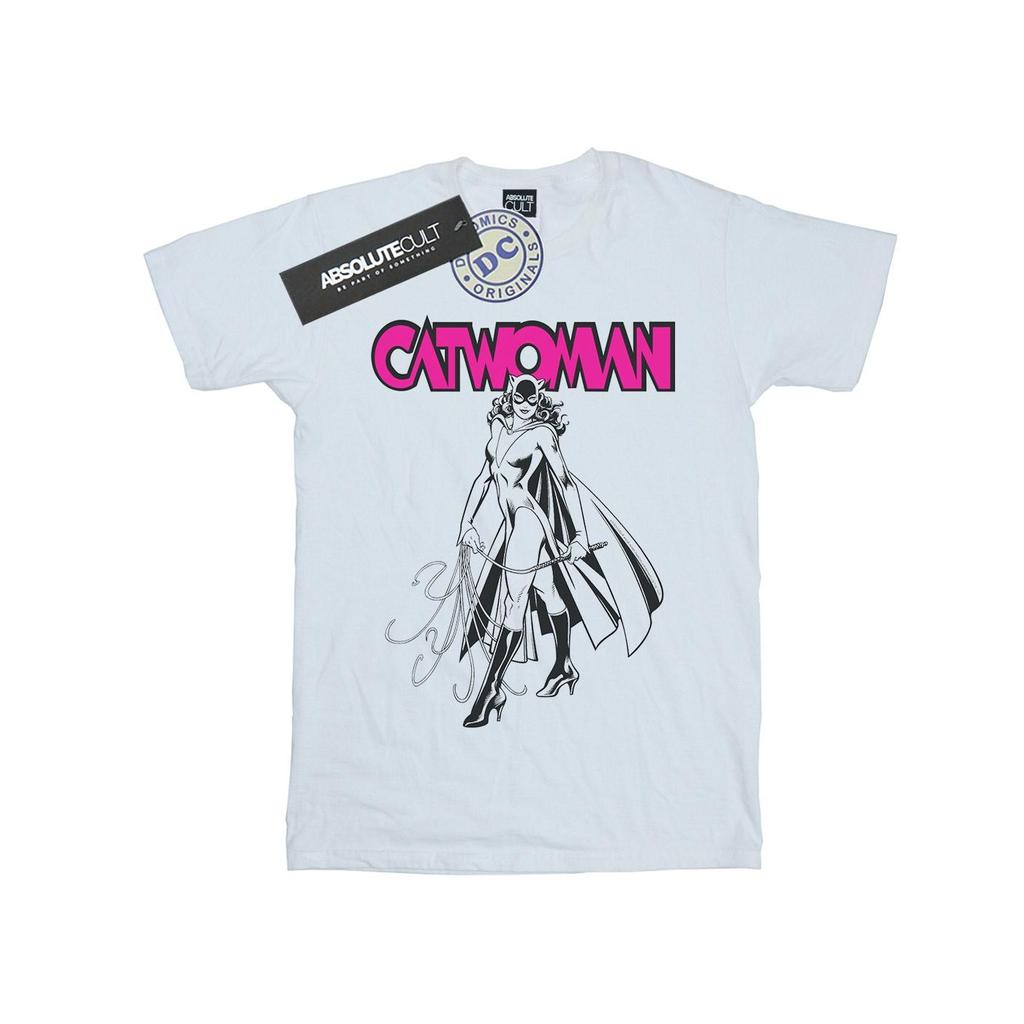 DC Comics Mens Catwoman Whip T-Shirt