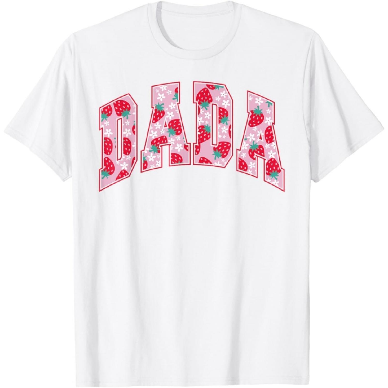 Dada Of The Berry First Birthday Strawberry Family Matching T-Shirt(1) XXXXXL белый