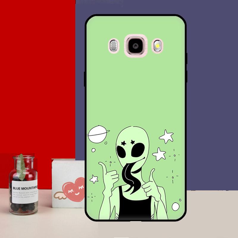

Эстетический милый чехол с изображением инопланетянина для Samsung Galaxy J3 J5 J7 2016 A3 A5 2017 A6 A7 A8 A9 J8 J4 J6 Plus 2018 задняя крышка J3 2017 - J330