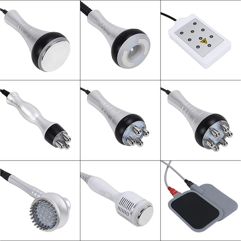 9-in-1 Professional Beauty Device RF Skin Lifting Cavitation Body Contouring Equipment