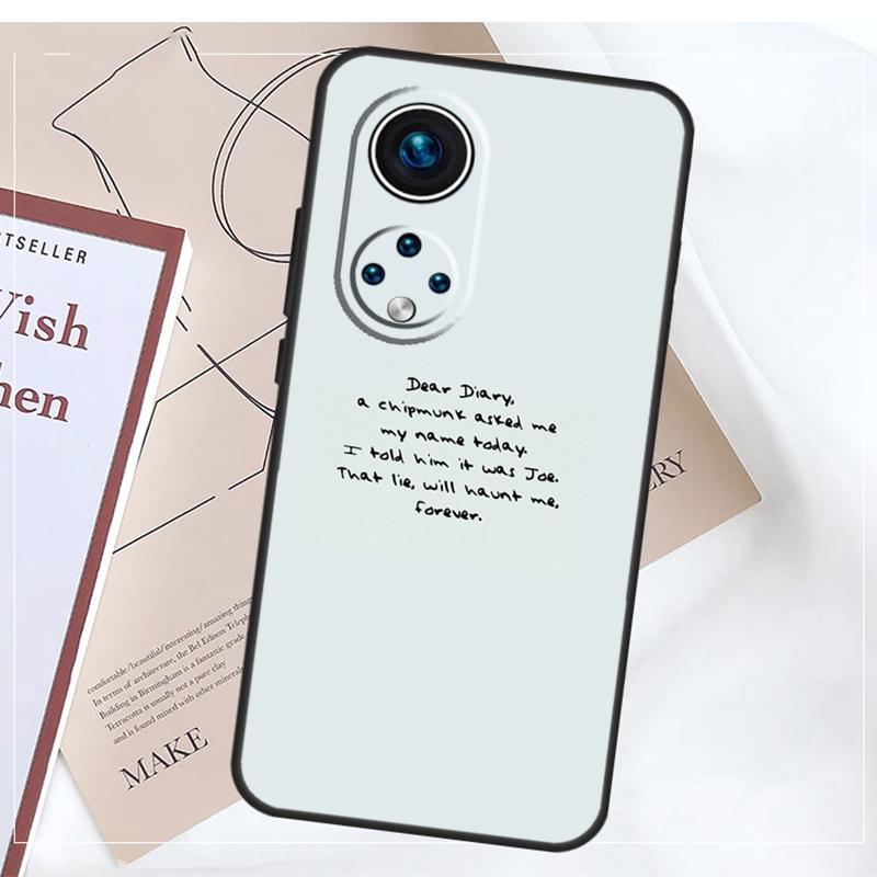 

The Vampire Diaries Quotes Art Case For Honor Magic 8 7 6 5 Pro 200 400 Lite 50 70 90 X9a X9b X9c X9d X8b X8c Win RT Cover Honor 400 Pro