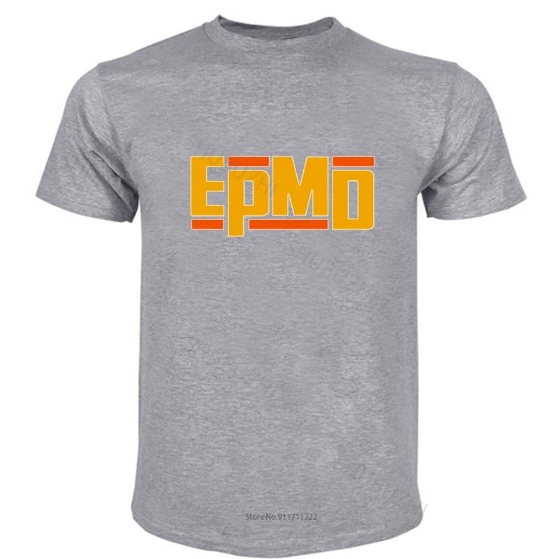 Mens Short Sleeve T Shirt New EPMD Old School Music Logo Men's T-Shirt Rap Hip Hop Tees Shirt Fashion Tee-shirt Male Summer Tops