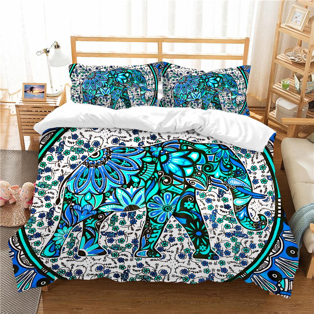

Bedding Two Or Three-Piece Polyester 3D Digital Printing Bohemian Series EU single 135*200