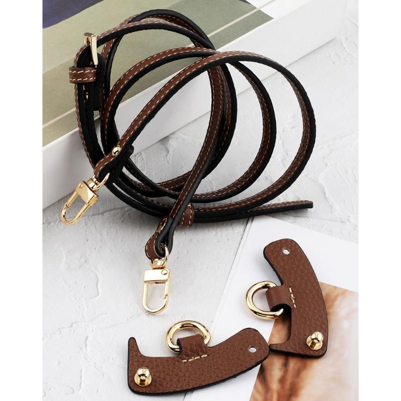 Versatile Leather Shoulder Straps for Mini Handbags Easy to Attach Replacement Bag Strap Craft Accessories