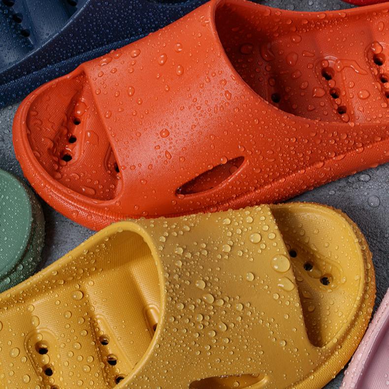 Σπίτι Ανδρικές και Γυναικείες Αντιολισθητικές Παντόφλες Μπάνιου Καλοκαίρι Εσωτερικού Χώρου Μπάνιο Αποστράγγισης Eva Ανθεκτικές στη Φθορά Παντόφλες