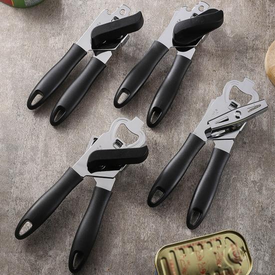 

Открывалка для крышек банок, профессиональный многофункциональный, экономичный, эргономичный, безопасный, ручной открывалка для банок с боковым вырезом, кухонный инструмент