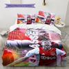 AFC Ajax  Pattern Bedding Quilt Set Quilt Cover Pillowcase Home Decoration Birthday Gift (1 * duvet cover + 2 * pillowcase, without core)