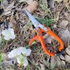 With Safety Buckle Branch Pruning Scissors Straight Plant Cutter Fruit Picking Scissors  Home