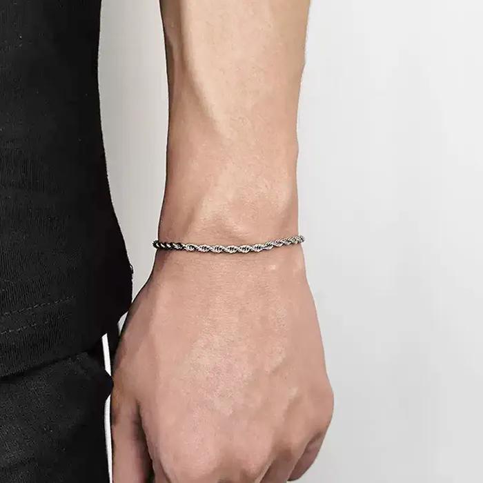 THEA SILVER BRACELET Thea Silver Chain Bracelet