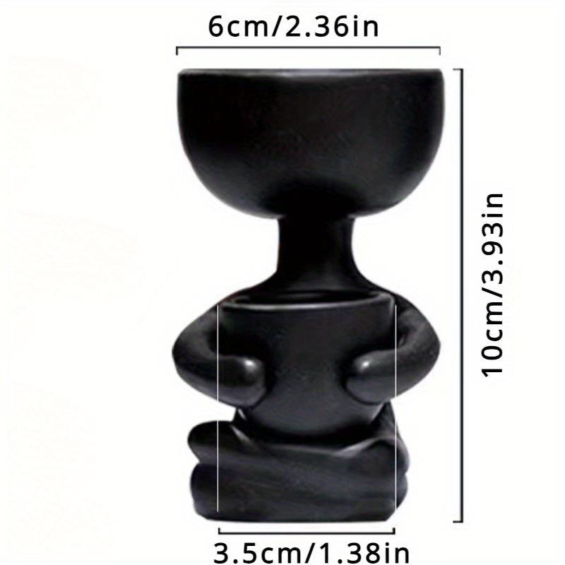 1 PC Kreative Humanoide Keramik Blumentopf Modernes Design Pflanzer Blumentopf Handwerk Vase Home Yard Dekoration Personal Isierte Geschenk
