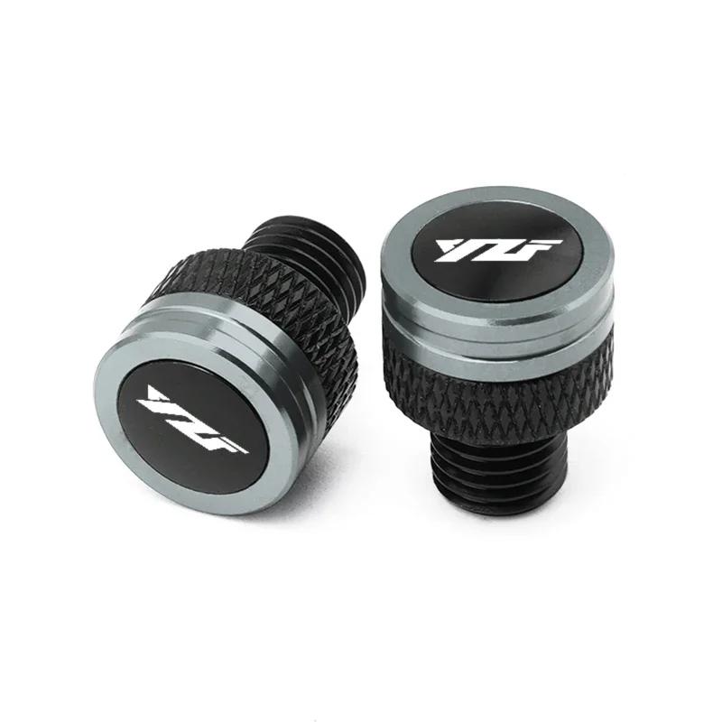 Accessories Motorcycle Mirrors Hole Plug Screws Caps Mirror Hole Cover For YAMAHA YZF R1 R3 R6 R25 R125 R1M YZFR1 YZFR6 YZFR3