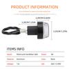2 Stück Motorrad LED Lenkerlicht Lenkerende Blinker für Auto LED Blinker Universal Lenkergriff Stecker Seitenmarkierungsleuchte