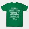 Merry Christmas Shitters Full Funny Ugly Sweater Made In Australia T-Shirt