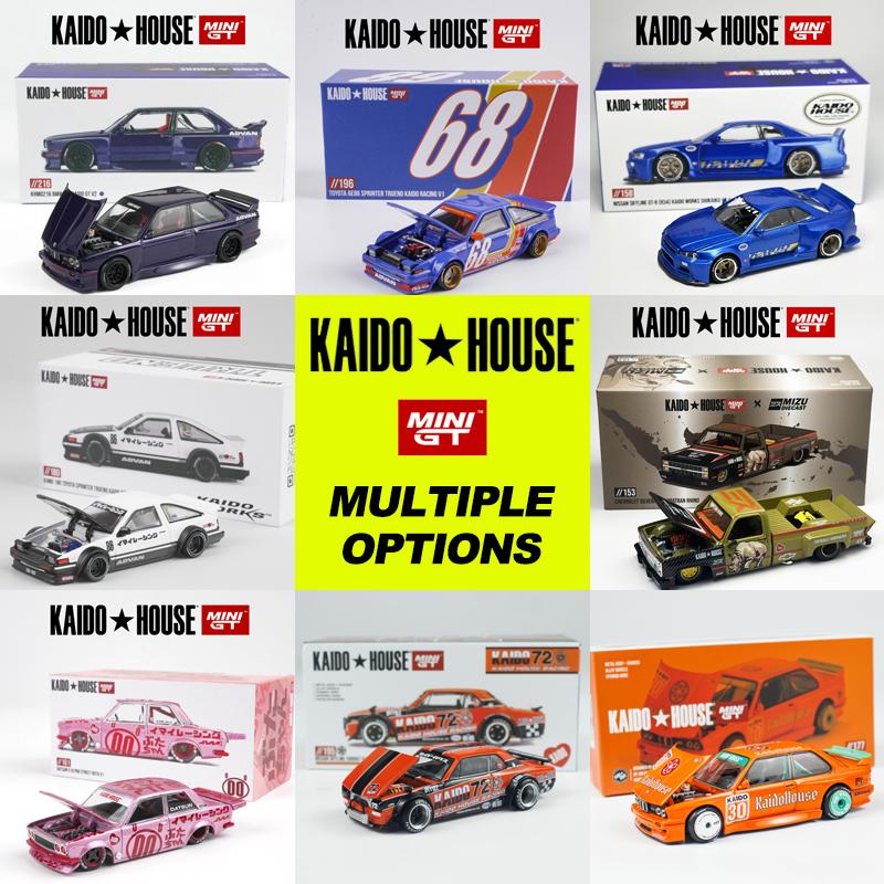 Kaido House AE86 BMW M3 Chase KHMG alloy car model 167 173 164 174 177 139 131 138 158 137 150 156 153 121 157 216 148 180 196
