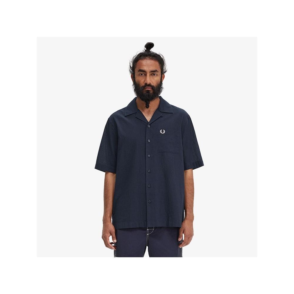 

Fred Perry [headquarters Genuine] Fred Perry [sharp] Lightweight Texture Revere Collar Shirt 608 Afpm2417762 608 qzgAfpm2417762 608 S