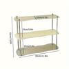 Desktop Shelf, Water Cup Storage, High Beauty Cup Holder, Detachable Acrylic Perfume Handmade Display Shelf, Ins Style